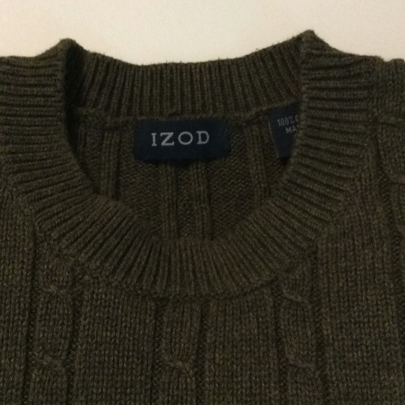 Cable Izod Knit Sweater 